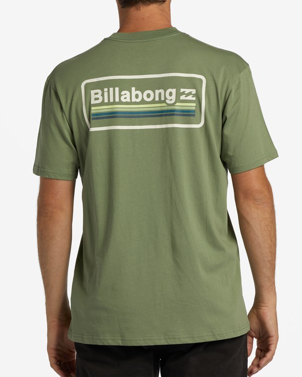 Billabong Walled Krátké Sleeve T-Shirt Sage | VWKDBF-179