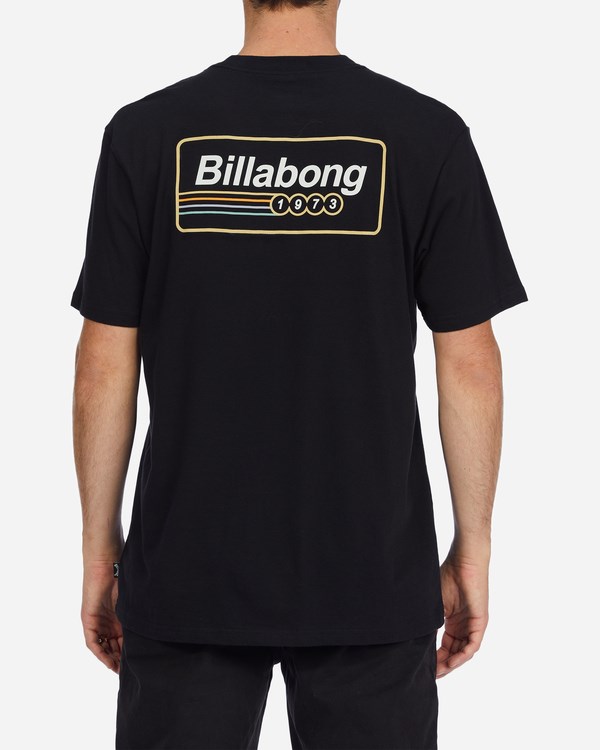 Billabong Walled Krátké Sleeve T-Shirt Černé | HAFTLK-126