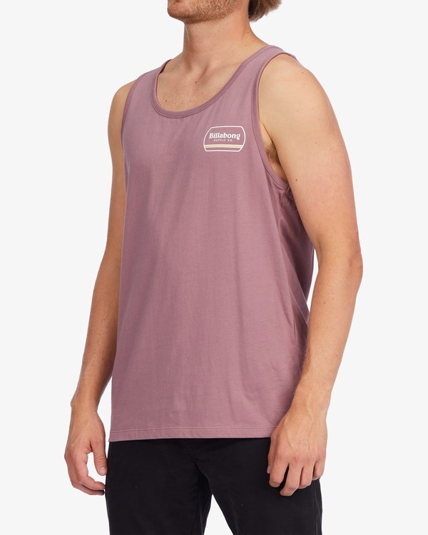 Billabong Walled Tank Top Dusty Palm | ZLOMAE-382