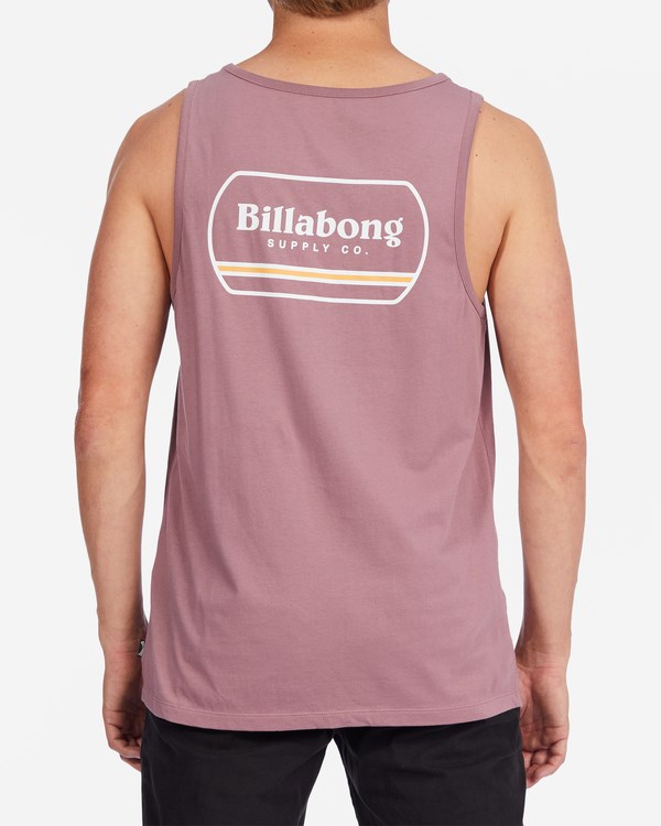 Billabong Walled Tank Top Dusty Palm | ZLOMAE-382