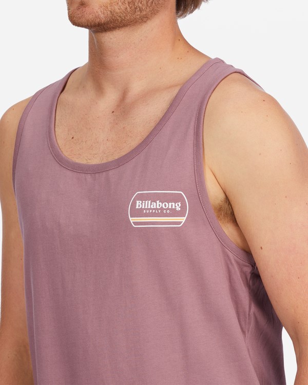 Billabong Walled Tank Top Dusty Palm | ZLOMAE-382