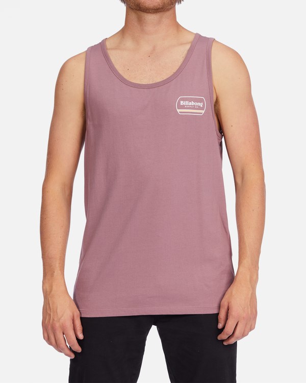 Billabong Walled Tank Top Dusty Palm | ZLOMAE-382