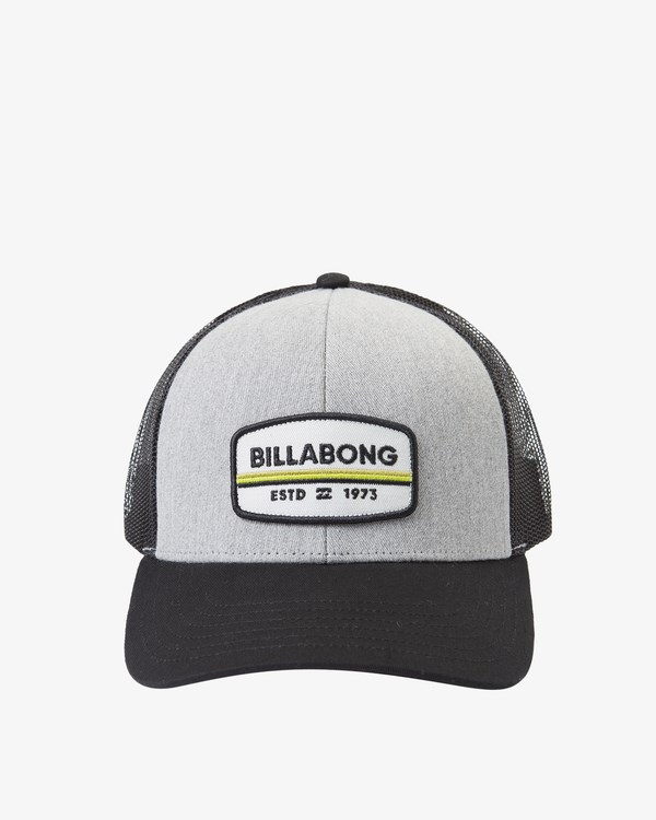Billabong Walled Trucker Hat Black/Grey | QJAPNV-258