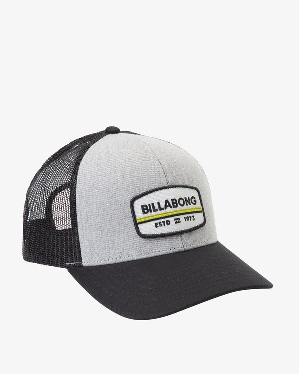 Billabong Walled Trucker Hat Black/Grey | QJAPNV-258