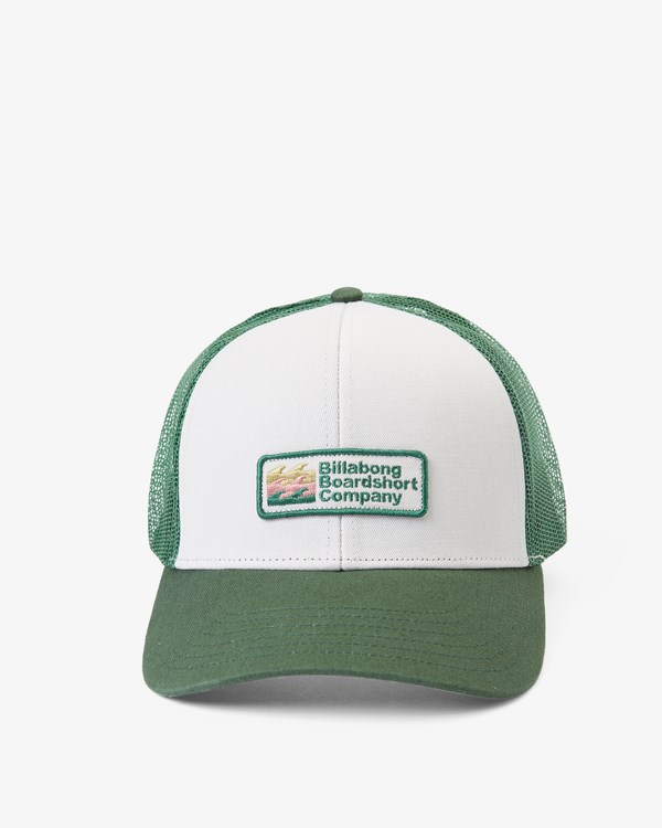 Billabong Walled Trucker Hat Cypress | EKLYUR-841