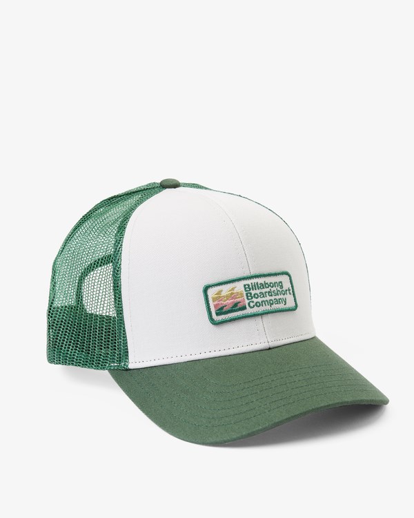 Billabong Walled Trucker Hat Cypress | EKLYUR-841