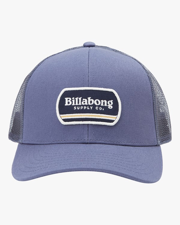 Billabong Walled Trucker Hat Denim | OMNYTS-401