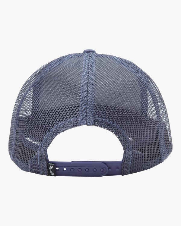 Billabong Walled Trucker Hat Denim | OMNYTS-401