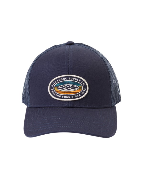 Billabong Walled Trucker Hat Tmavě Blankyt | WKSZQD-593