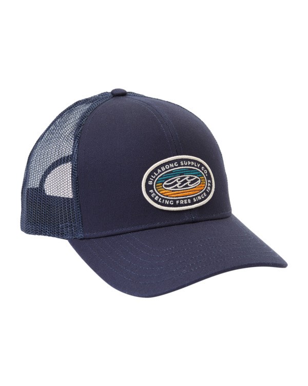 Billabong Walled Trucker Hat Tmavě Blankyt | WKSZQD-593
