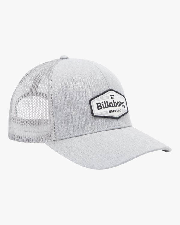 Billabong Walled Trucker Hat Šedé | FACTKP-137