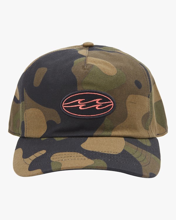 Billabong Wallride Snapback Hat Maskáčové | CBSKAW-065