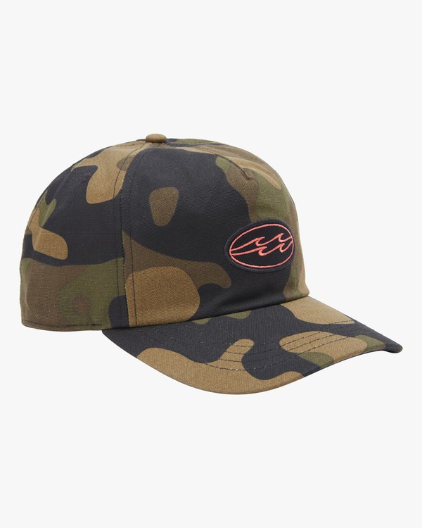 Billabong Wallride Snapback Hat Maskáčové | CBSKAW-065
