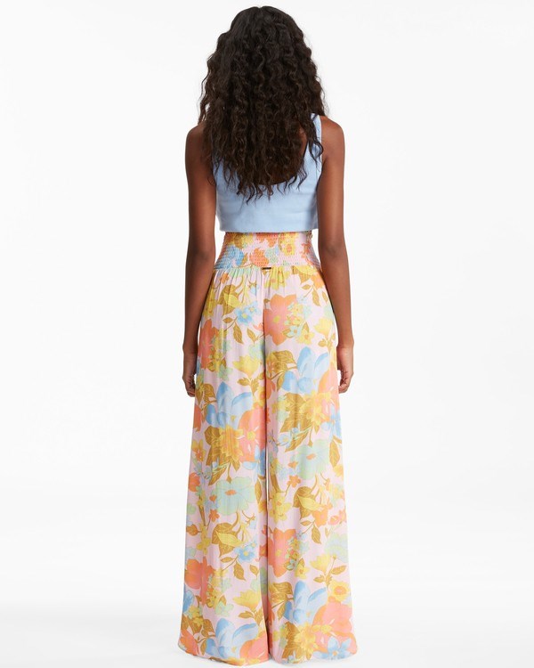 Billabong Wandering Soul 2 Široké-Leg Pants Sorbet | NKFQGY-568