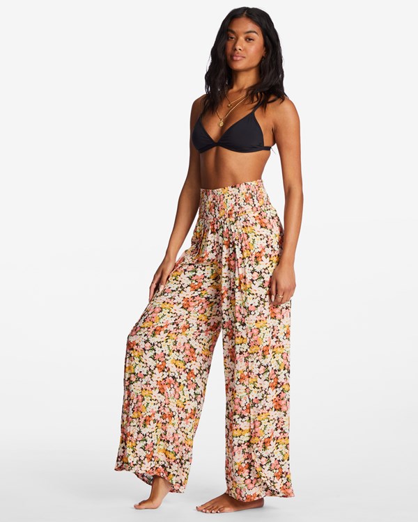 Billabong Wandering Soul 2 Široké-Leg Pants Multi 1 | OEFYNK-416