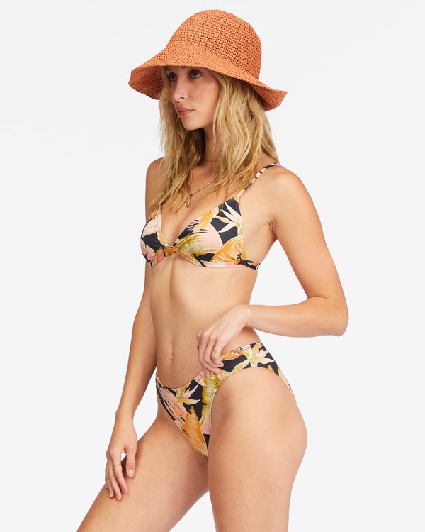Billabong Wave Tribe Ceci Triangle Bikiny Top Jungle Night | GTQXUF-504