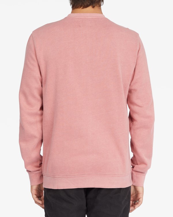 Billabong Wave Washed Crewneck Pullover Růžové | XPHFBE-104