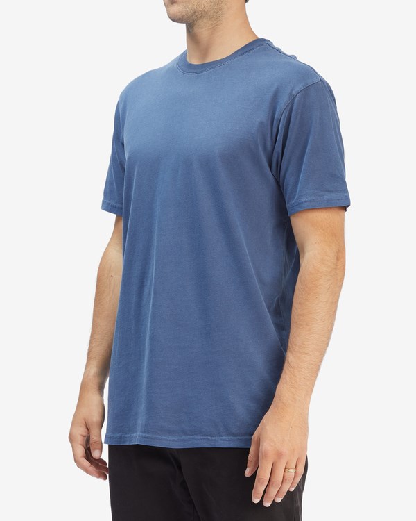 Billabong Wave Washed Krátké Sleeve T-Shirt Tmavě Blankyt | ARDSGC-817