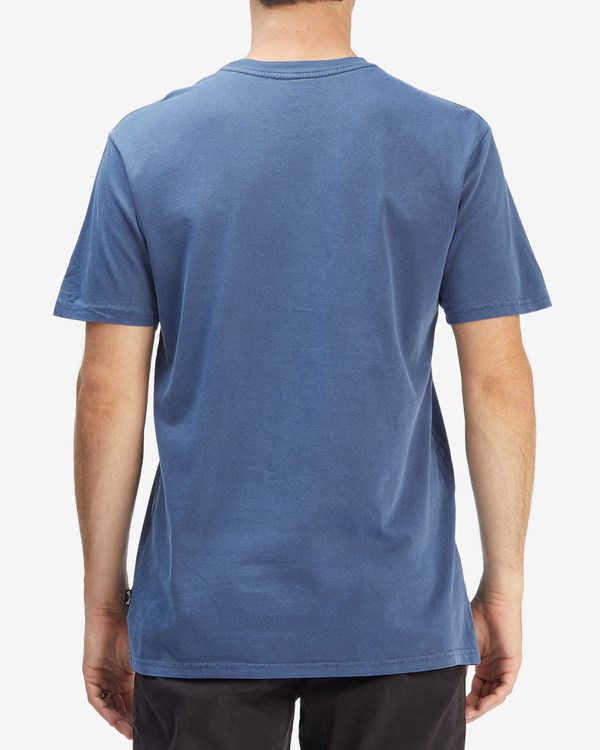 Billabong Wave Washed Krátké Sleeve T-Shirt Tmavě Blankyt | ARDSGC-817