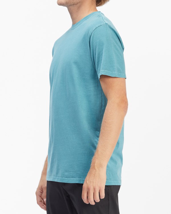 Billabong Wave Washed Krátké Sleeve T-Shirt Blankyt | GVQOEZ-062
