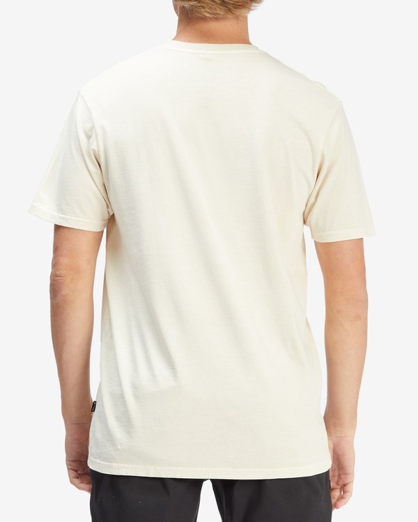 Billabong Wave Washed Krátké Sleeve T-Shirt Bone | IWZAQF-267