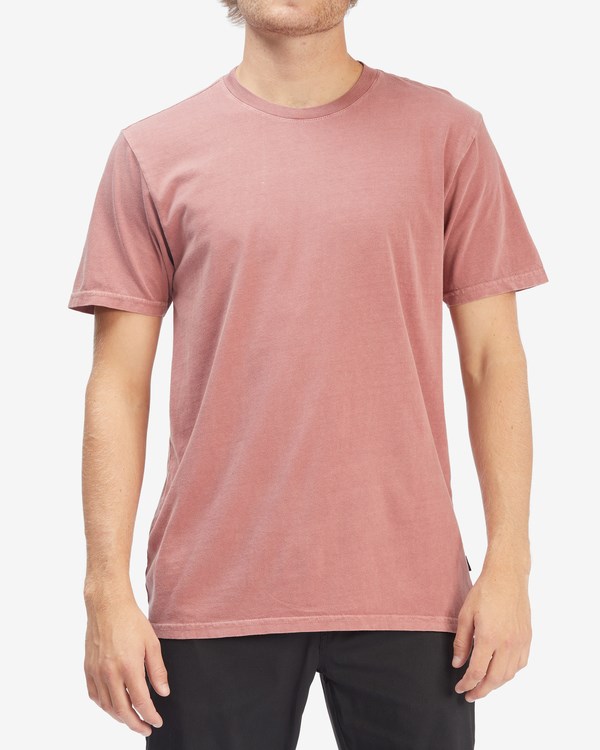 Billabong Wave Washed Krátké Sleeve T-Shirt Růžové | LFTQPV-236