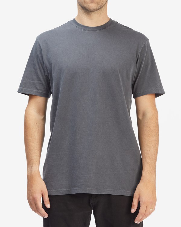 Billabong Wave Washed Krátké Sleeve T-Shirt Charcoal | WJGZMY-198