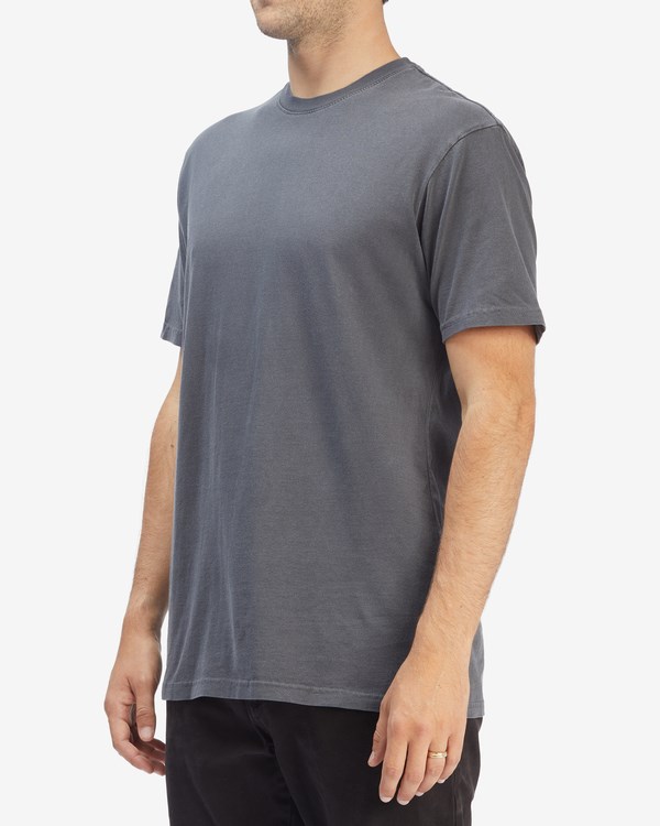 Billabong Wave Washed Krátké Sleeve T-Shirt Charcoal | WJGZMY-198