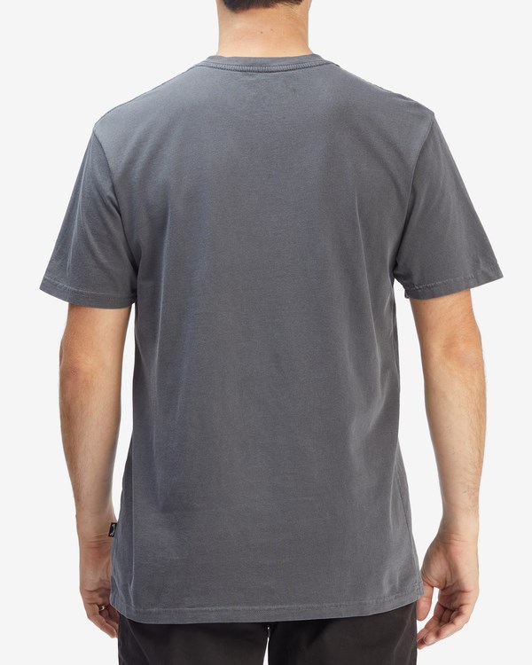 Billabong Wave Washed Krátké Sleeve T-Shirt Charcoal | WJGZMY-198