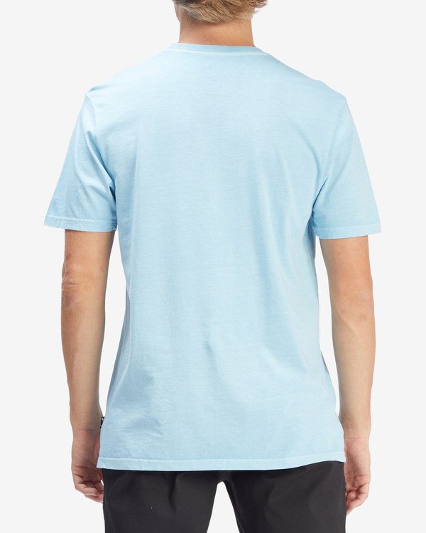 Billabong Wave Washed Krátké Sleeve T-Shirt Blankyt | WZNDMI-053