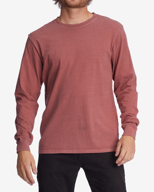 Billabong Wave Washed Long Sleeve T-Shirt Růžové | XTLJYU-235