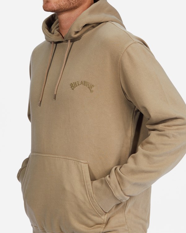 Billabong Wave Washed Pullover Hoodie Military | VAWPCE-152