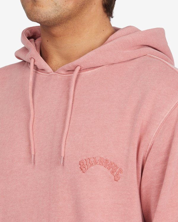 Billabong Wave Washed Pullover Hoodie Růžové | NAPEWH-684