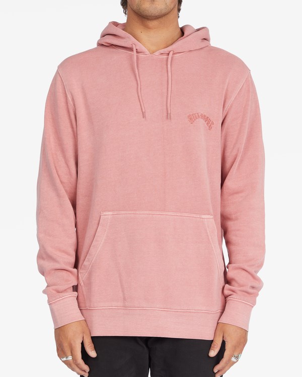 Billabong Wave Washed Pullover Hoodie Růžové | NAPEWH-684