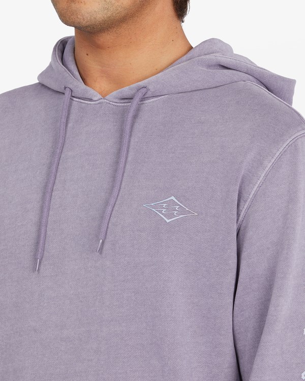 Billabong Wave Washed Unity Pullover Hoodie Fialové | PVWZNG-903