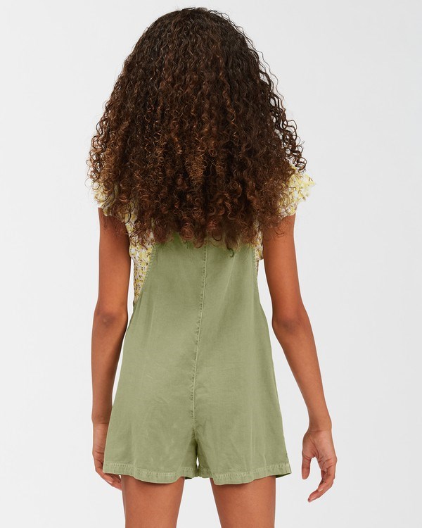 Billabong Wave Watch Jr Romper Avocado | NBDLVX-695
