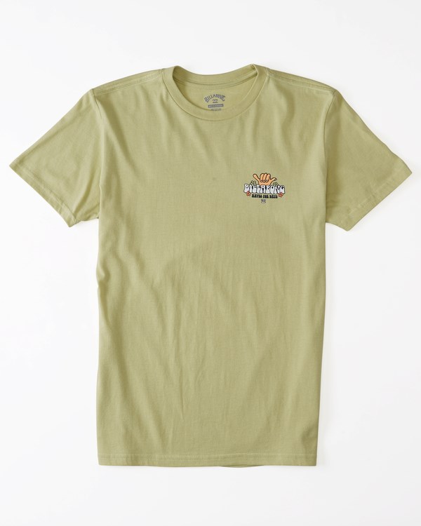 Billabong Waves For Days Krátké Sleeve T-Shirt Světle | JIATKM-281
