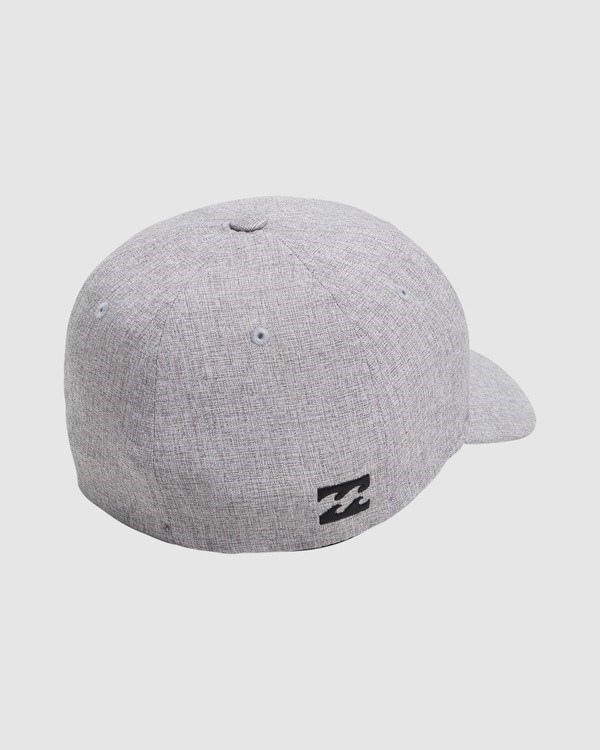 Billabong Wavy Davy Heatherlight Flexfit Hat Tmavě Šedé | YEXUTZ-015