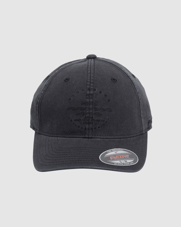 Billabong Wavy Davy Washed Flexfit Hat Černé | SMLGQW-130
