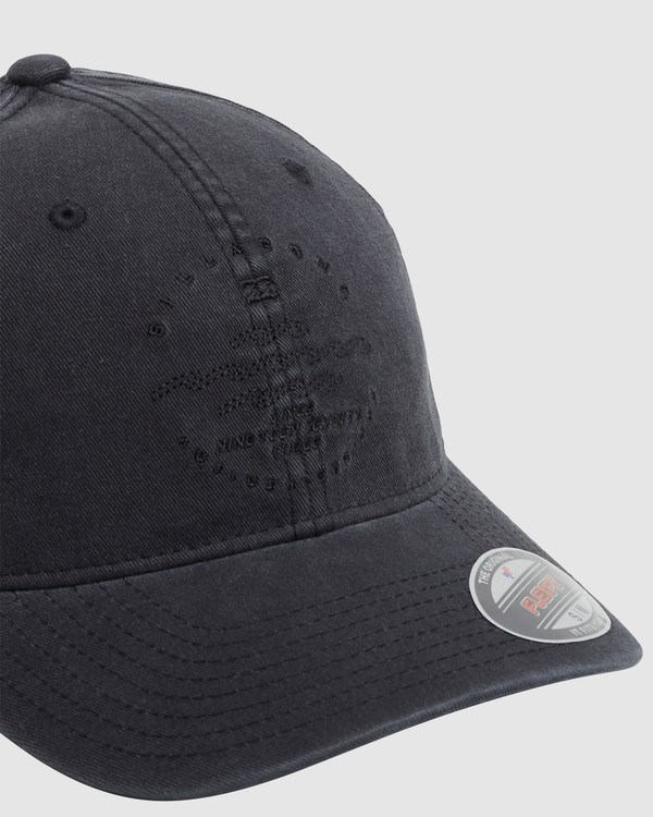 Billabong Wavy Davy Washed Flexfit Hat Černé | SMLGQW-130