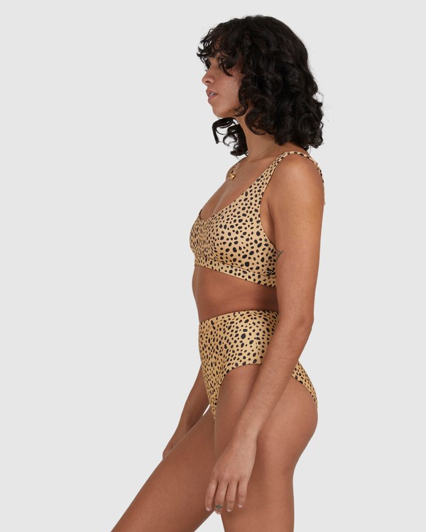 Billabong Well Spotted Tank Bikiny Top Zlaté | EOYHXQ-428