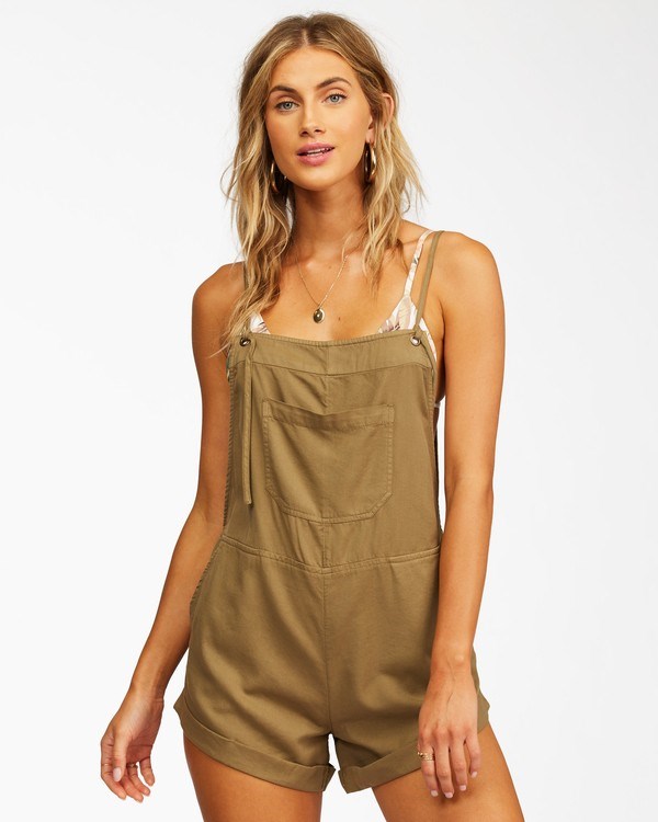 Billabong Wild Pursuit Romper Sage | BWDFIA-872