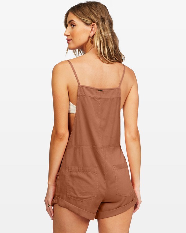 Billabong Wild Pursuit Romper Sunburnt | FTIVXN-681