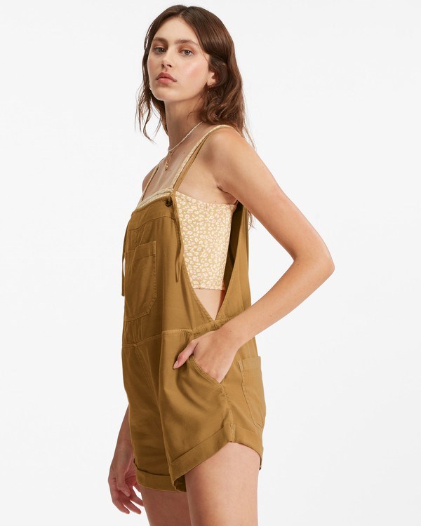 Billabong Wild Pursuit Romper Zlaté | USFCPQ-436
