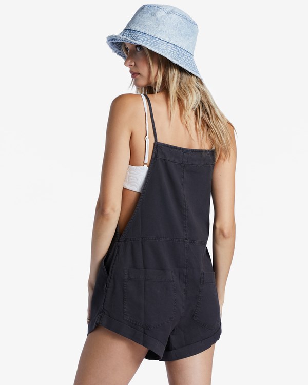 Billabong Wild Pursuit Romper Černé | NGALMF-064