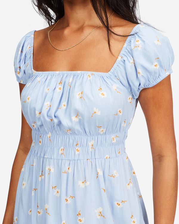 Billabong Wildflower Mini Šaty Rain Drop | NJIVOG-602