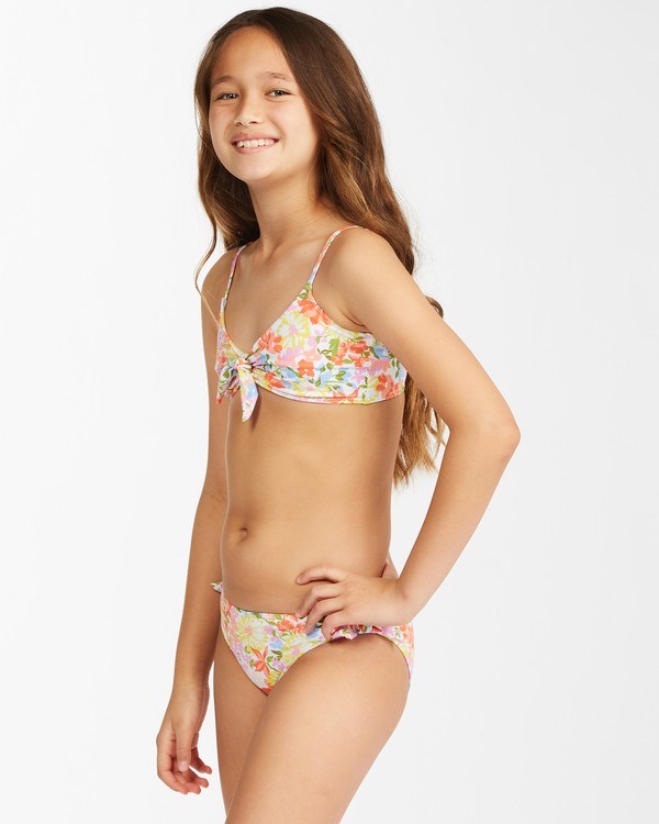 Billabong Windsong Hanky Tie Trilet Bikiny Set Multi | DNJOLU-486