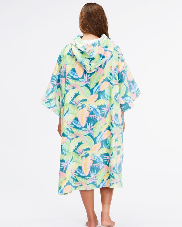 Billabong Women's S Kapucí Towel Marine Tropic | IMTSKC-702