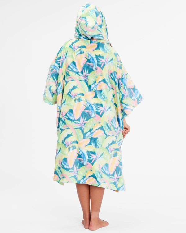 Billabong Women's S Kapucí Towel Marine Tropic | IMTSKC-702