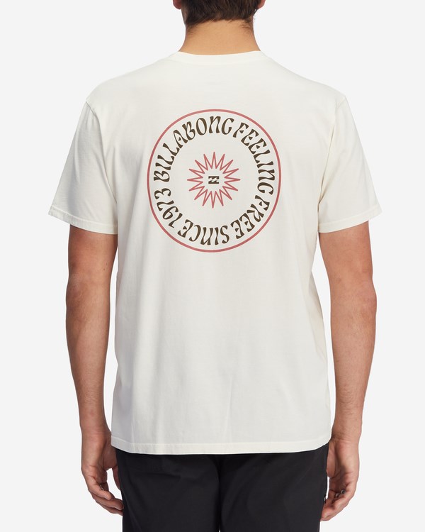 Billabong Worshipper Wave Washed Krátké Sleeve T-Shirt Bílé | DTASEK-905